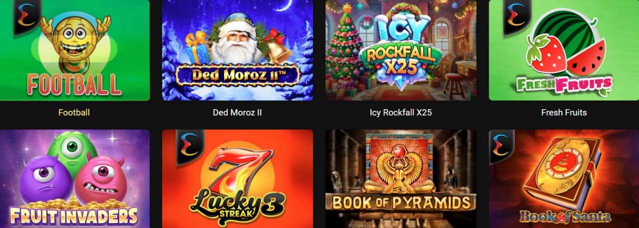 Виды игровых автоматов в Admiral X